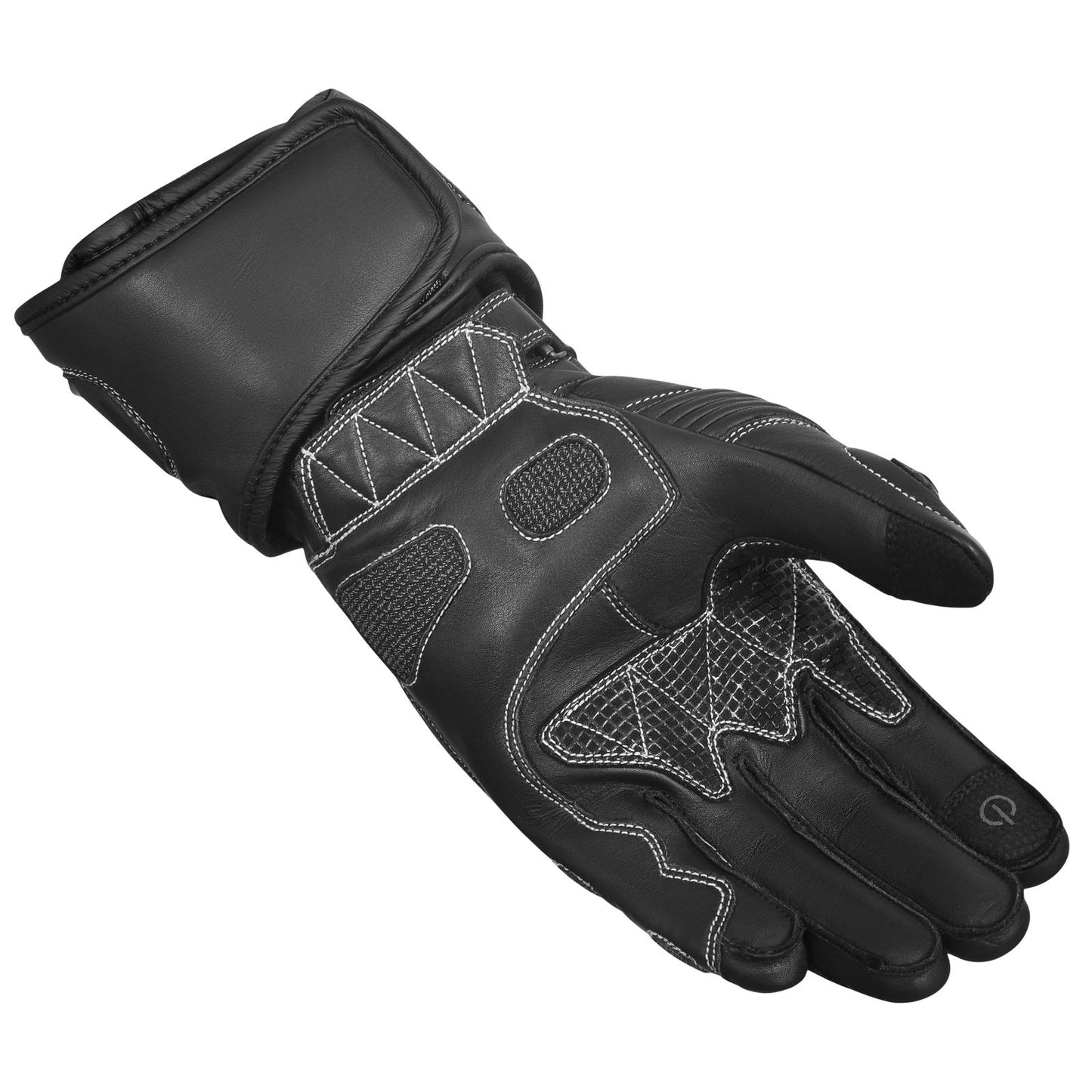 APEX MOTERBIKE RACING GLOVES ( BLACK)