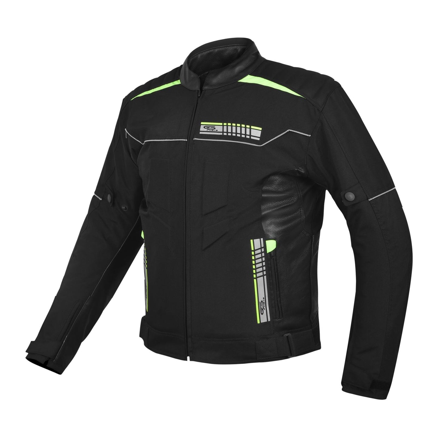 Rider Defender Cordura Jacket (Leather Sleeve )