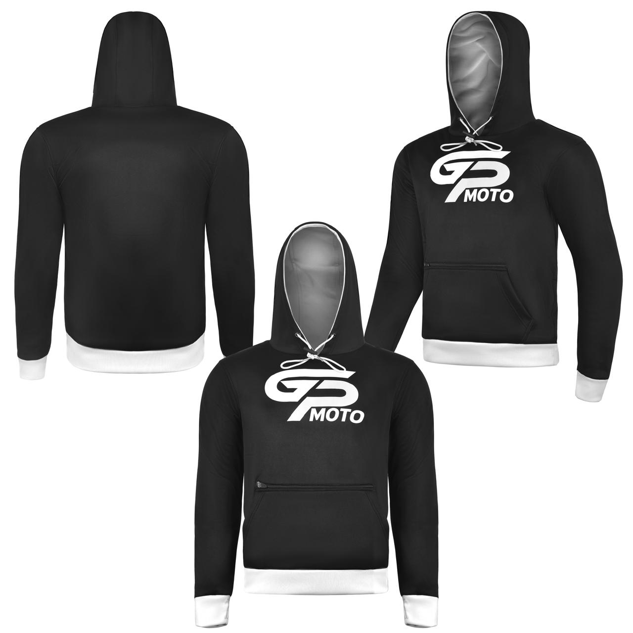 Flex Sheild Armoured Hoodies White   (CE Padding)